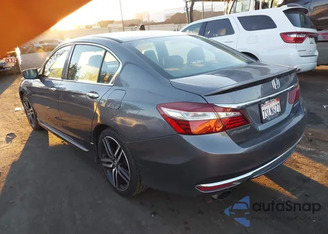 2016 Honda Accord Sport из США, поврежденный, VIN 1HGCR2F58GA206433